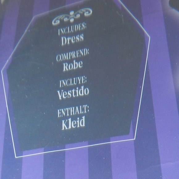 Morticia Addams Womens Costume Deluxe Costume Medium  🆕SHIPS FAST😮‍💨⚡🚚 - Picture 12 of 15